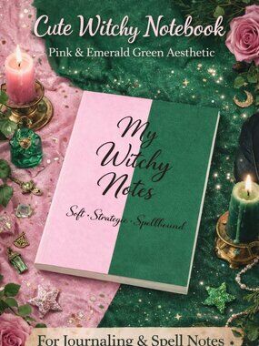 Colorblock My Witchy Notes Notebook